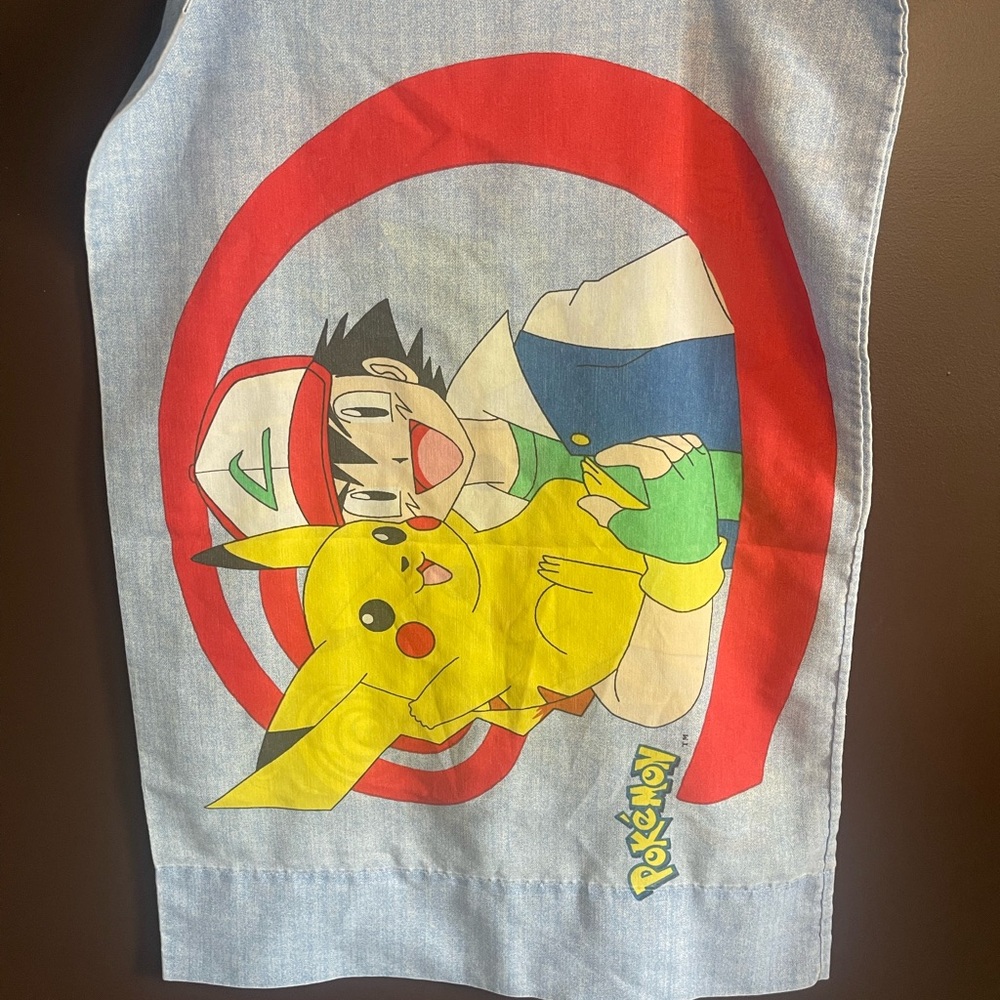 Vintage Nintendo Pokémon Pillowcase for standard size pillow